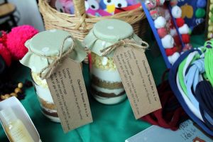 Brownie mix in a jar - Upcycling workshop - Wales