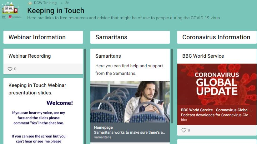 Digital Communities Wales - Support during COVID19