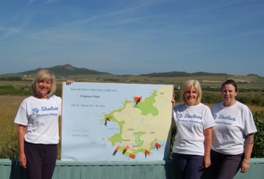Shalom House coastal path challenge